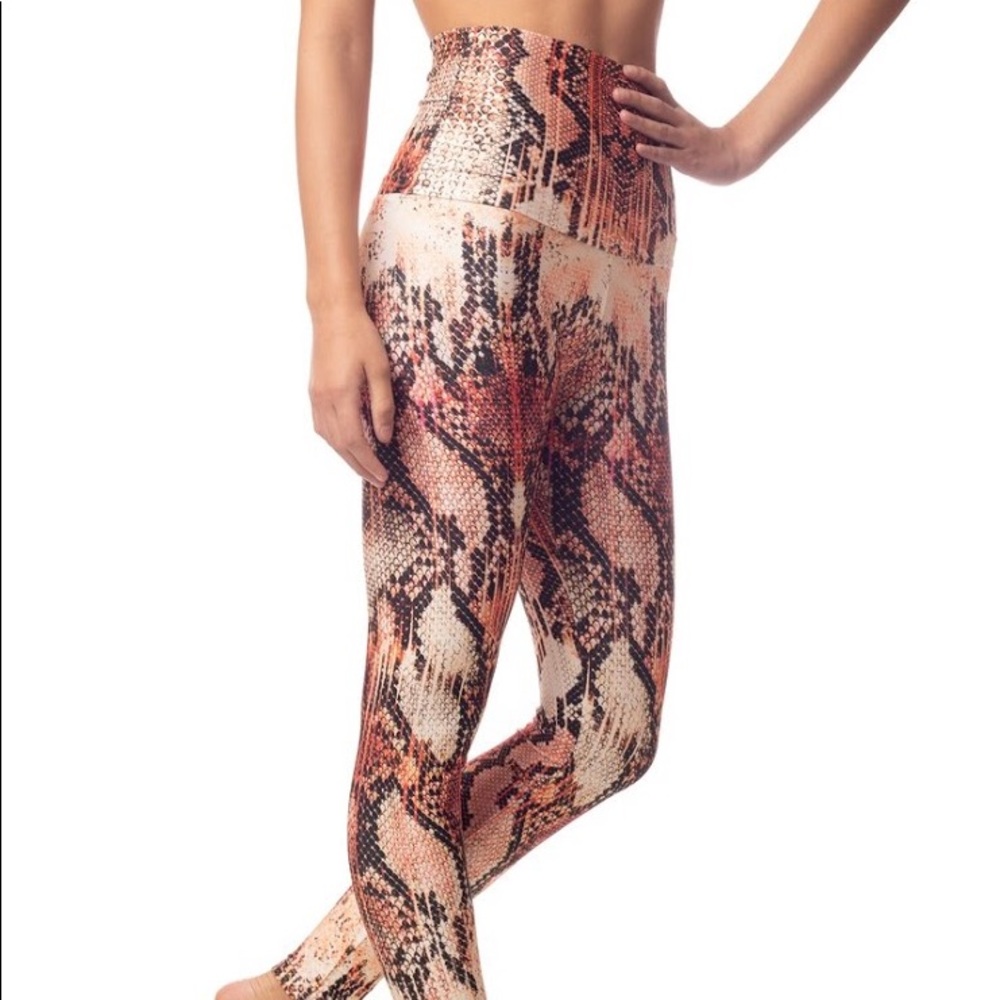 Emily Hsu Poloma Python Sneaker Legging